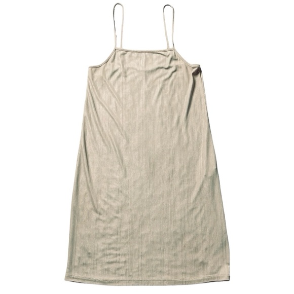 Zara Trafaluc Collection Spaghetti Strap Dress Size Small Beige - Picture 2 of 8